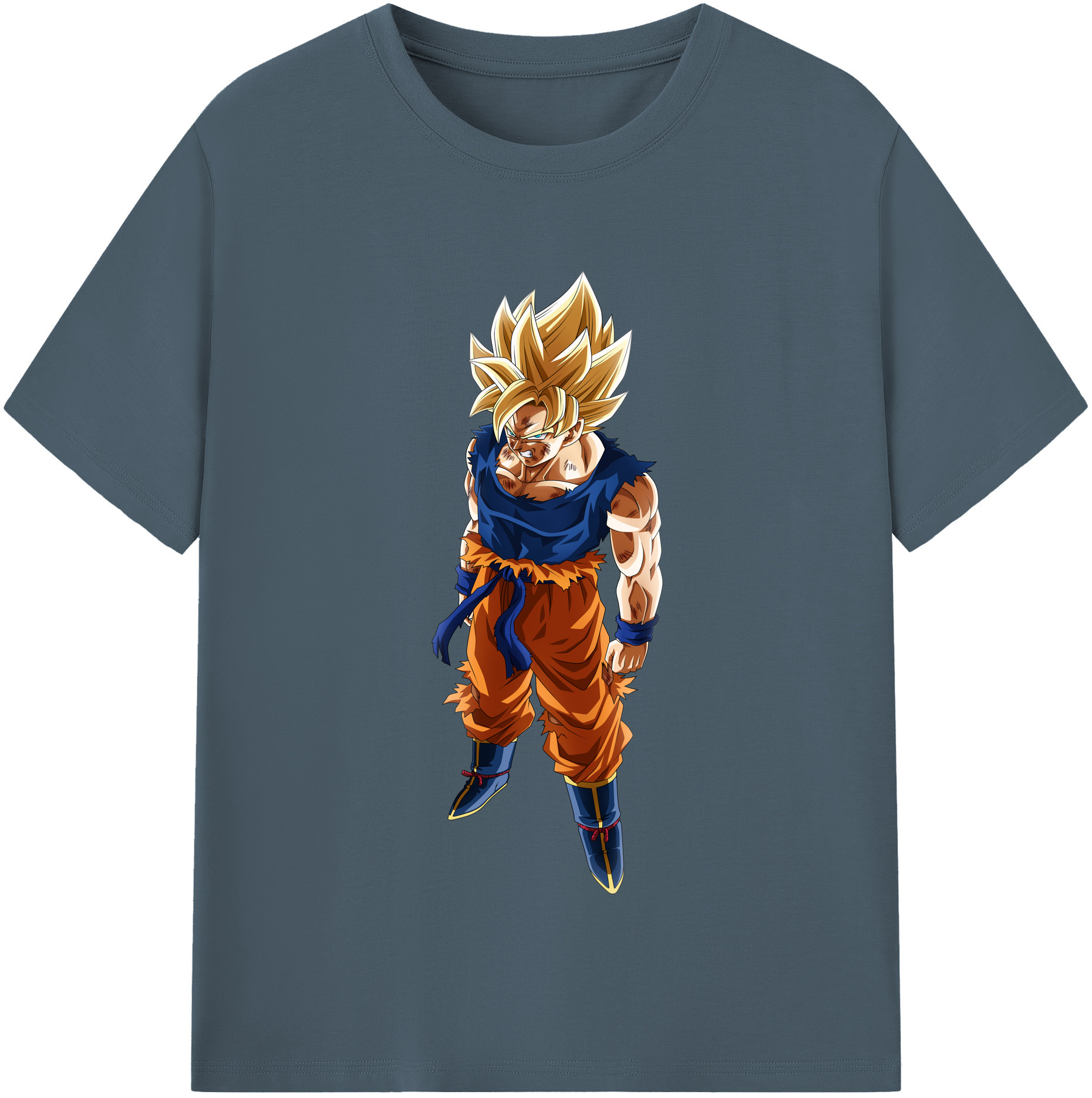（画像用） ドラゴンボール 孫悟空（そん ごくう）Son Goku カカロット DRAGON BALL Kakarotto 綿100％半袖Tシャツ（フロントプリント）